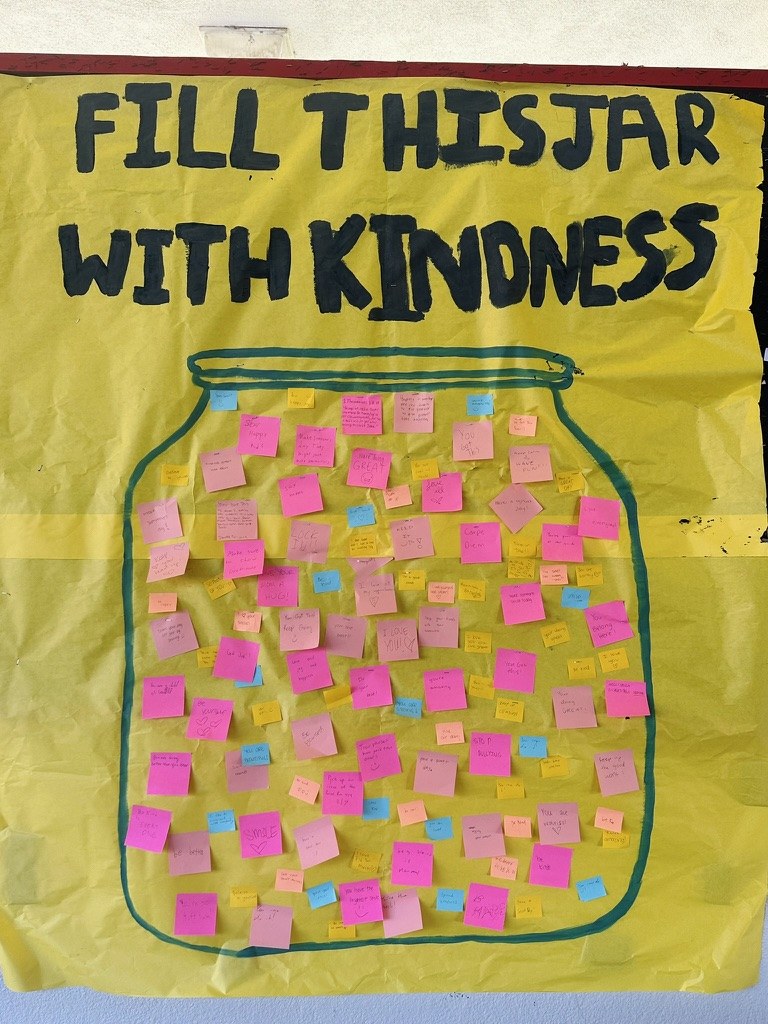 Small notes of kindness.